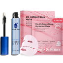 【送料無料】Terez & Honor カフェイン ヒアルロン酸 アイジェルパッチ(60枚)とコラーゲン フェイスマスク(4枚) 韓国コスメ アイパック 目元パック 保湿 ハリ ツヤ 色:ピンク、サイズ:アイブロウセラム Set