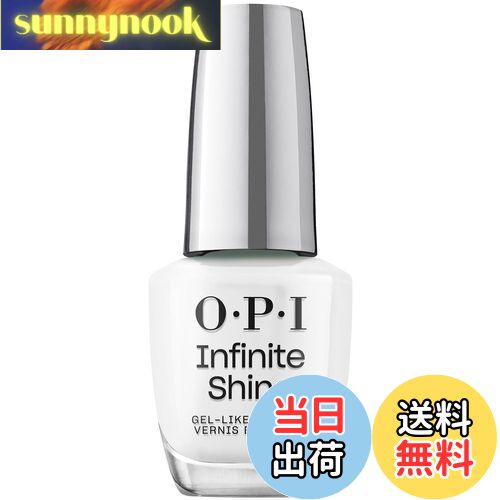 【送料無料】OPI インフィニットシャイン 白黒灰金銀 色:Alpine Snow、サイズ:15ml