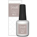 【送料無料】ジーニッシュマニキュア 07 トープ 8ml 色:クリア、サイズ:8ミリリットル (x 1)