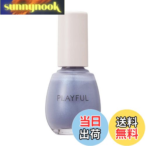 【送料無料】プレイフル アップデートネイル pun-15-20 色:pun-17 ミルキーブルー、サイズ:10ミリリットル (x 1)