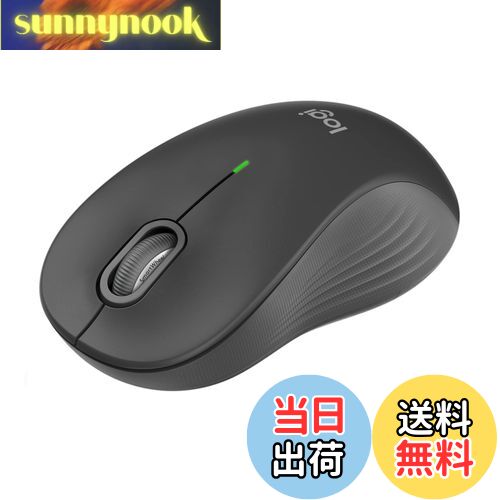 【送料無料】Logicool(ロジクール) Signature M550LGR ワイヤレスマウス 静音 Bluetooth ラージ グラファイト ワイヤレス マウス 無線 Logi Bolt Unifying非対応 windows mac iPad Android Chrome OS スクロールホイール 無線マウス 静音マウス M550 国内正規品