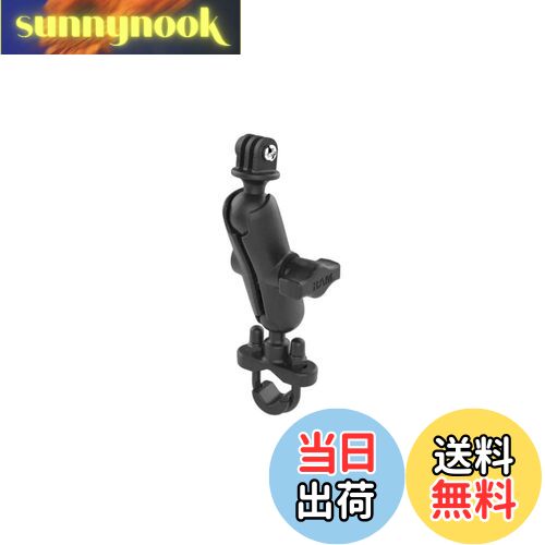 【送料無料】ラムマウント(RAM MOUNTS) マウントセット GoPro用マウントセット U字マウント 標準アーム GoProケース用マウント ブラック R...