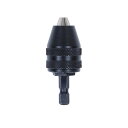 【送料無料】0.5-8mm 1/4 "キーレスドリルチャック六角シャンクドライバーインパクトドライバーアダプタ AUTOTOOLHOME