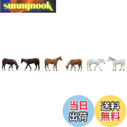 【送料無料】トミーテック(TOMYTEC) 情景コレクション ザ・動物 108 牧場の馬 ジオラマ用品