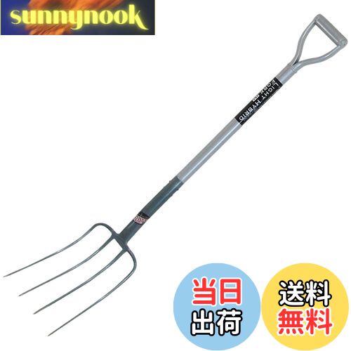 【送料無料】近与(KONYO) Family Tree 軽量パイプ柄フォーク4本爪 ハイブリッド (アルミパイプ柄+鉄製爪頭) 20%軽量化当社比