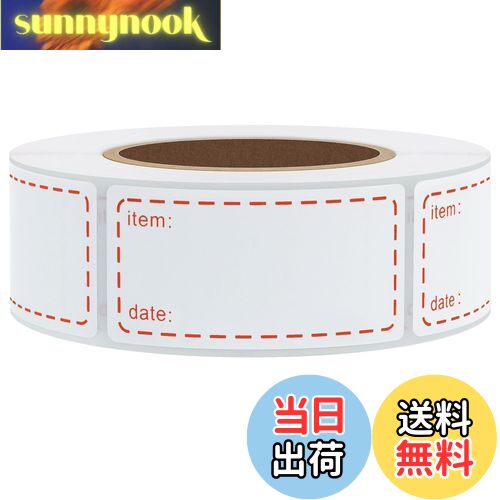 【送料無料】Hybsk 25 x 51mm 冷凍シール 防水耐油 冷凍...(3)