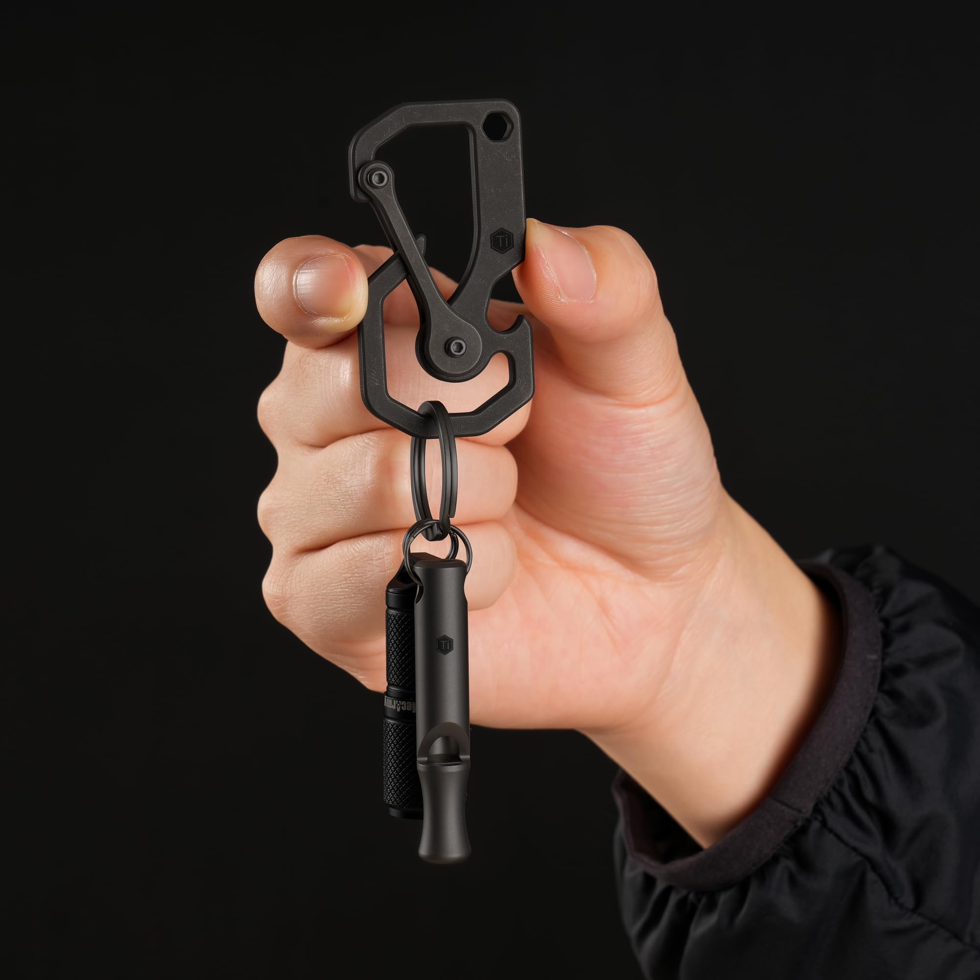 ������̵����KeyUnity KU06BK �ޥ���ġ��륭���ۥ���� �������� �����ۥ�����ġ��� �ܥȥ륪���ץʡ������ۥ���� �ɥ饤�С���ǽ�դ� EDC�ġ��� �ݥ��åȥġ��� ��������ѡʽŤ�18g�� (KU06BK)