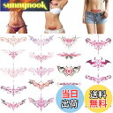 【送料無料】aninako 20枚 タトゥーシール ボディーシール 淫紋 シール レディース 刺青シール 仮装 小道具 長持ち 防水 男の殺し屋 3D レディー...