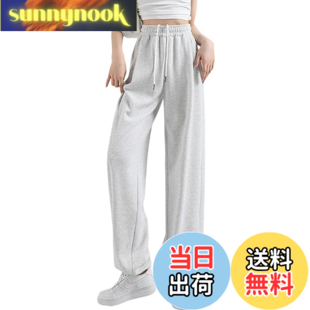乐天商城 - 【送料無料】[LUJPOIR] ロングパンツ ジャージパンツ スウェットパンツ ジョガーパンツ スポーツウェア レディース カジュアル ゆったり トレーニング ランニング -Bgray-M
