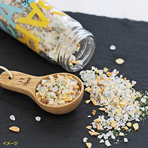 【送料無料】スパイスアップ　ガーリックソルト（ミル付き）スパイス調味料 95g (1本)