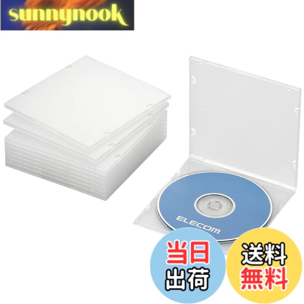 商品情報 商品の説明 ■割れに強いしなやかなPP素材を採用したBlu-ray/DVD/CDケースです。 ■厚さ約5mmのスリムタイプなので、同じスペースでも標準タイプに比べて多くの枚数を収納可能です。 ■ケース1枚に付きディスクを1枚収納可能です。 ■ケース内側に歌詞カードやインデックスカードも収納可能です。 ■収容メディア:Blu-ray Disc/DVD/CD ■収容枚数(ケース1枚あたり):1枚 ■ジャケット収納:○ ■外形寸法:幅133.0x奥行5.2x高さ125.3 ■重量:31g(1枚) ■入り数:10 ■材質:ポリプロピレン ■本体カラー:クリア 主な仕様 割れに強いしなやかな素材を採用。コンパクトに収納できるスリムタイプのBlu-ray/DVD/CDケース。 収容メディア:Blu-ray Disc/DVD/CD 収容枚数(ケース1枚あたり):1枚 ジャケット収納:○ 入り数:10 材質:ポリプロピレン # 【送料無料】エレコム CD/DVDスリムPPケース/1枚収納/10パック/クリア 近年、デジタルデータが増える中で、物理メディアの管理が煩雑になっている方は多いのではないでしょうか。特に、DVDやCDなどのディスクが散乱していると、必要なものを探すのに時間がかかります。そんな悩みを解消するのが、エレコムのCD/DVDスリムPPケースです。このケースは、スリムなデザインでコンパクトに収納できるだけでなく、割れに強いポリプロピレン素材を使用しています。これは、ディスクをしっかりと守るだけでなく、持ち運びの際も安心です。全10パック入りなので、高いコストパフォーマンスを実現。さらに、ジャケット収納も可能なため、視覚的にも楽しめます。ディスクの整理をしっかり行い、見た目にも美しい収納を実現しましょう。 ## 割れに強いPP素材を使用した高品質ケース エレコムのCD/DVDスリムPPケースは、割れに強いポリプロピレン素材を採用しています。この素材は、従来のプラスチックよりもしなやかで、衝撃を吸収する特性があります。そのため、ディスクが破損するリスクを大幅に減少させることができます。特に、持ち運びをする際や、家庭内での収納時に安心です。 また、厚さ約5mmのスリムなデザインが特長です。このサイズ感により、従来のケースと比較して、同じスペースにより多くのディスクを収納できます。優れた収納力を持ちながらも、生活空間を圧迫しないため、デスク周りやテレビ台周りもスッキリ保てます。 ケース内側には歌詞カードやインデックスカードなども収納可能で、簡単にアクセスできるのも魅力の一つです。これにより、必要な情報やデザインを手元で確認することができ、探し物が無駄に時間をかけることがなくなるでしょう。 このケースは、特に音楽や映画が好きな方にとっては非常に便利なアイテムです。お気に入りのアルバムや映画を聞いたり見たりする際に、すぐに取り出せるため、楽しむ時間を無駄にしません。また、友人や家族とシェアする際も、分かりやすく整理されたケースは、感謝されるポイントです。 ## スリムなデザインと収納力の両立 エレコムのCD/DVDスリムPPケースは、スリムタイプでありながら、高い収納力を兼ね備えています。一般的なケースの場合、収納効率が低く、スペースを奪ってしまいがちですが、このケースはそれを解決します。具体的には、同じサイズのスペースでより多くのCDやDVDをまとめて収納できるため、狭い場所でもすっきりとおさまります。 たとえば、引き出しやボックスに収納する際も、無駄な空間を埋めることができ、見た目も整います。また、10パックという大容量で販売されているため、家族全員のディスクを一度に整理することが可能です。これにより、個々の好きな音楽や映画を一つの場所に集めて管理でき、全員が簡単にアクセスできます。 さらに、このスリムケースは外出用としても最適です。旅行やお出かけの際に、持ち運びが楽なサイズ感なので、音楽や映画を楽しむ際にも、荷物を圧迫することがありません。これにより、いつでもどこでも、自分の好きなエンターテイメントを楽しむことができます。 ただし、スリムであるがゆえに、ディスクの取り扱いには注意が必要です。スクラッチや汚れから守るためには、収納の際の扱いに気を使うことが大切です。それでも、このケースの利便性はその手間を軽減してくれることでしょう。 ## 多機能で便利なジャケット収納 エレコムのCD/DVDスリムPPケースは、ただの収納機能だけではなく、ジャケットの収納も考慮されています。この機能により、ディスクの情報や作品のアートワークを簡単に見ることができ、視覚的な楽しみを増やします。歌詞カードやインデックスカードも一緒に収納可能なので、ディスクと関連情報が1つのケースに収まるのは非常に便利です。 ディスクを収納する際には、単に物理的に整頓するだけでなく、見やすく、取り出しやすい環境を整えるのも重要です。このケースを使うことで、整理整頓だけでなく、ディスクの視認性も高まります。これは特に、特定のアルバムや映画を頻繁に利用する方にとって、大変重宝する機能です。 また、制作物のジャケットやアートワークをそのまま保護することができるため、コレクターや趣味で集めている方にとってもお勧めです。自身のコレクションを魅力的に見せつつ、劣化を防ぐためのアイテムとして活躍します。 このように、エレコムのパッケージは利用者のさまざまなニーズに応える多機能性を持っています。収納だけでなく、見た目や使用感にも配慮されているため、日常生活の中で使いやすく設計されています。とても使いやすく、無駄のない工夫が施されていることが、この商品を選ぶ大きな理由です。 ## 購入の際の注意点とお手入れ方法 最後に、エレコムCD/DVDスリムPPケースを購入する際の注意点やお手入れ方法について紹介します。まず、サイズに関しては、ディスクがスリムなタイプであることを確認しておくことが重要です。一般的なディスクと同様に収納できるのですが、あまりにも厚いケースでは適用できない場合があるため、一度確認しておきましょう。 次に、お手入れについてですが、PP素材は水分に強いものの、油汚れや埃には弱い場合があります。そのため、使う前後に軽く拭くことで、より清潔に保つことができます。また、ディスクを入れる際には、必ず乾いた手で扱うことを推奨します。手のひらに付いた汗や油分が影響を及ぼすことがあるためです。 また、ひとつのケースに複数のディスクを詰め込むことは避けてください。1枚専用の収納を心掛けることで、傷や損傷を防ぐことができます。これにより、長期間使用しても品質を維持できるでしょう。 こうした簡単な注意事項を守ることで、エレコムCD/DVDスリムPPケースは長く愛用できるアイテムとなります。整理整頓だけでなく、ディスクをしっかりと守るための工夫がされているため、安心してご利用いただけます。 ## まとめ - エレコムのCD/DVDスリムPPケースは、割れに強いポリプロピレン製。 - スリムなデザインで、収納力が高く、スペースを有効活用。 - ジャケット収納機能で、視覚的にも楽しめる。 - 購入時は、適切なサイズ確認をお忘れなく。 - お手入れ適切に行うことで、長持ちさせられる。