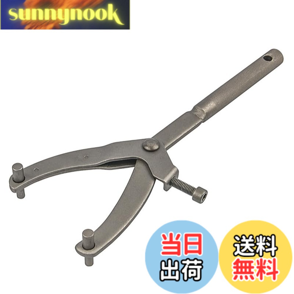 【送料無料】バイク用プーリーホルダー, Y型ペンチ, ピン間隔27-110mm調整可能, プ...
