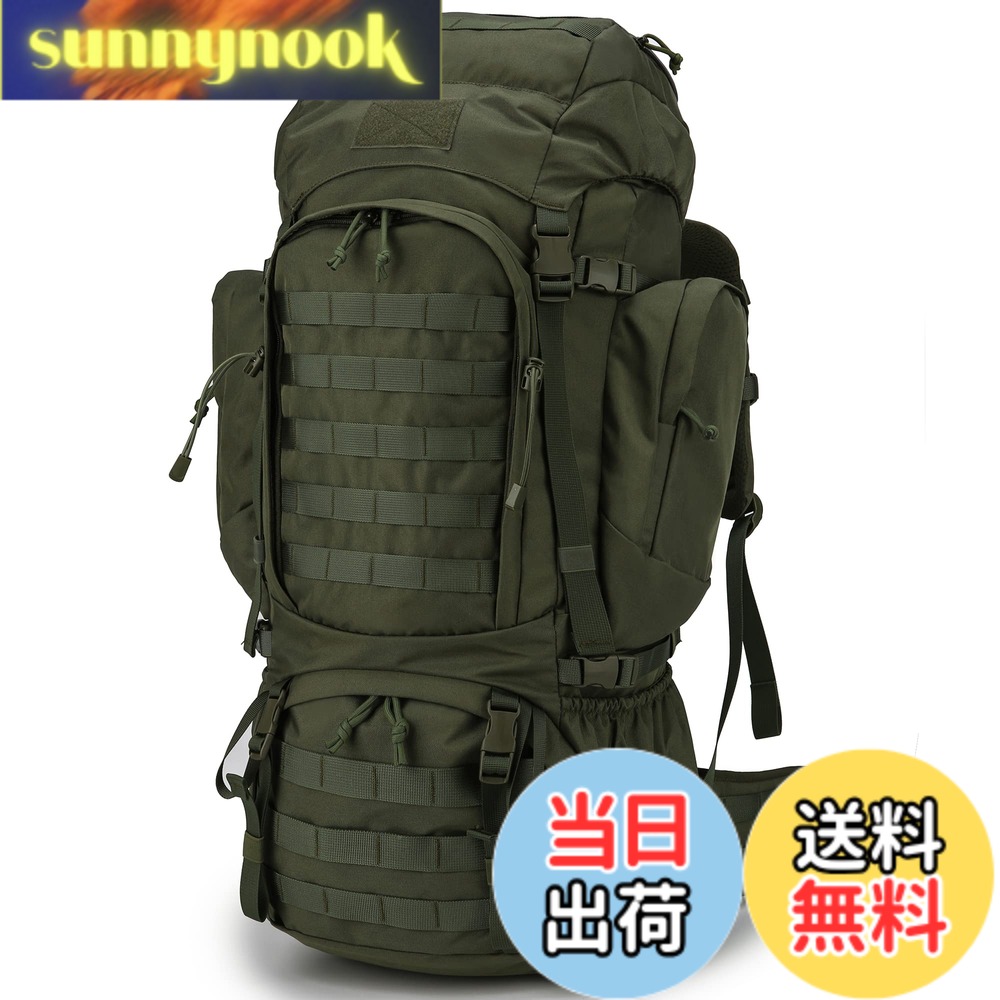 樂天商城 - 【送料無料】[Mardingtop] 60L リュック 大容量 タクティカル バックパック 軽量 鞄 対応 ミリタリーバックパック 登山用リュック キャンプ トレッキング 旅行