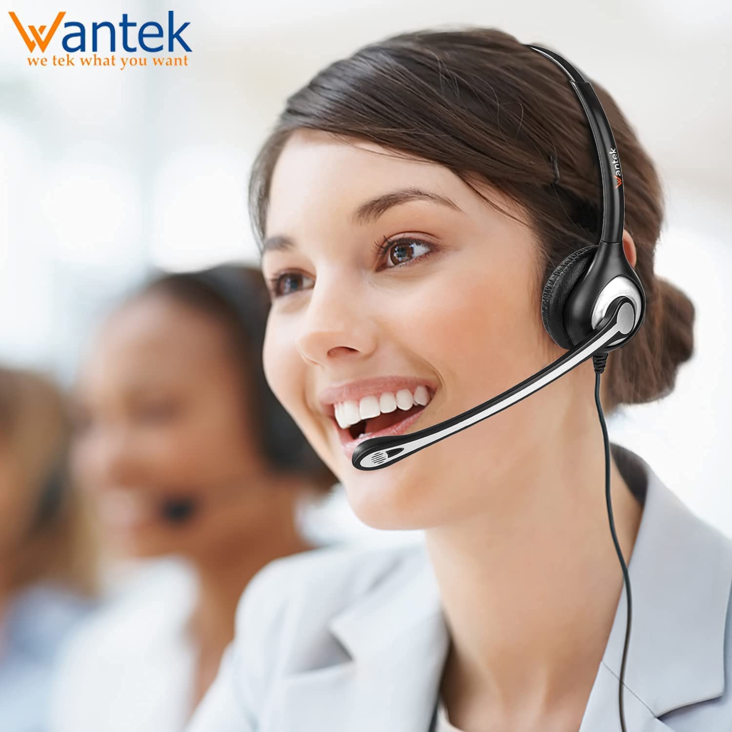 【送料無料】Wantek ヘッドセット電話機用...の紹介画像3