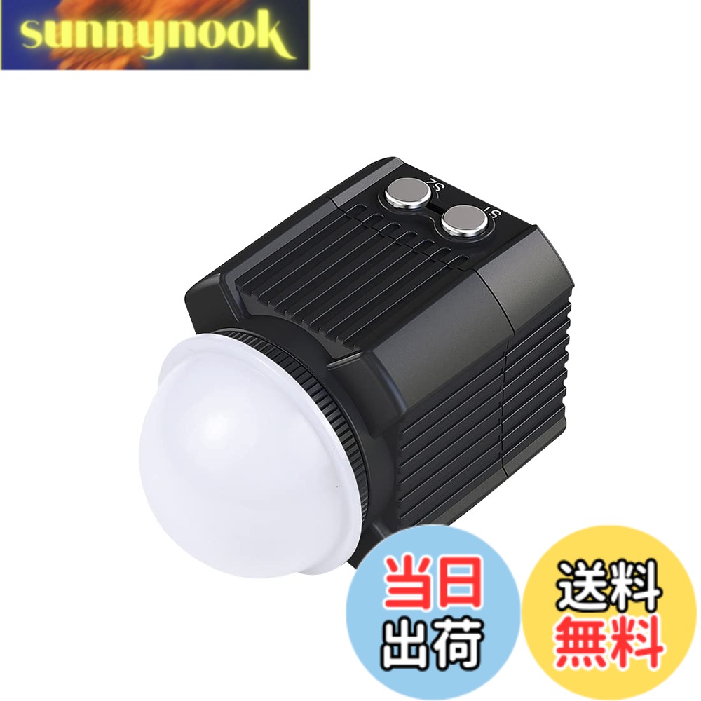 Rakuten - 【送料無料】PULUZ 水中ライト 防水懐中電灯 水中60M ダイビングライト2000LM 超高輝度 アルミ合金製 防水ライト カメラフィルライト ダイビング/停電/夜間作業/釣り/防災対策 Insta360 ＆ GoProシリーズ ＆ DJI Osmo Actionに対応