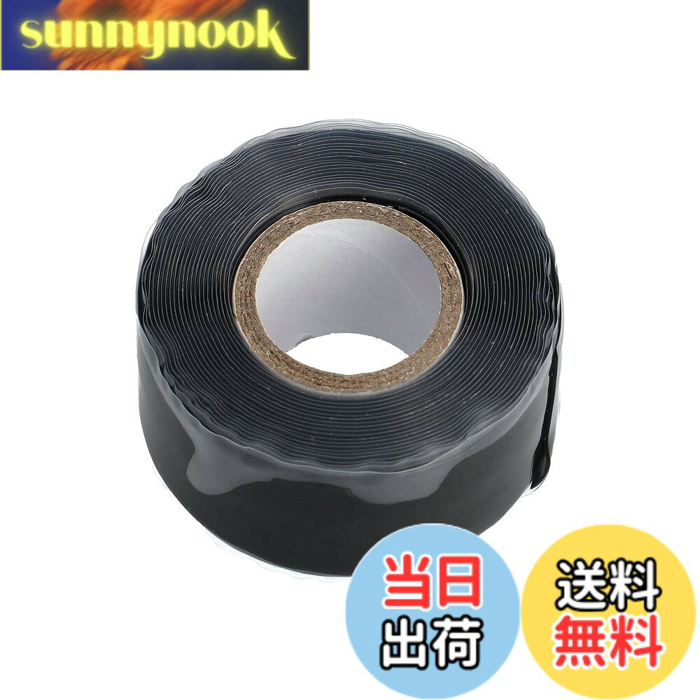乐天商城 - 【送料無料】エーモン(amon) シリコンゴムテープ 幅25mmx厚さ0.5mm 全長約3m 3438 黒