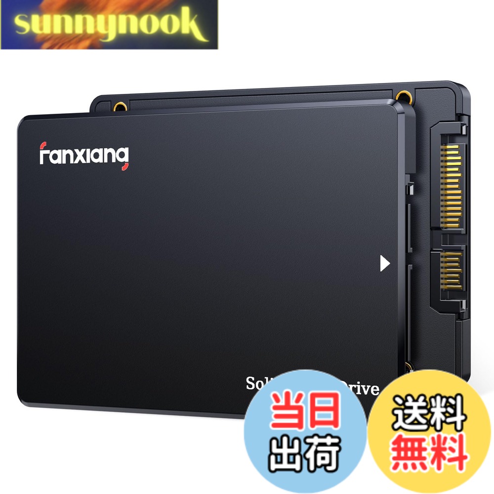 【送料無料】fanxiang SSD 256GB 【業界新登場】 SATA3.0 6Gb/s 2.5インチ 7mm 3D NAND 搭載 内蔵ssd 最大読込 560MB/s [ 容量モデル：256GB/512GB/1TB/2TB/4TB ] SATAIII PS4動作確認済み/HDD換装/高速化/エラー訂正/データ保護機能/低消費電力/耐衝撃/耐振動/騒音無し