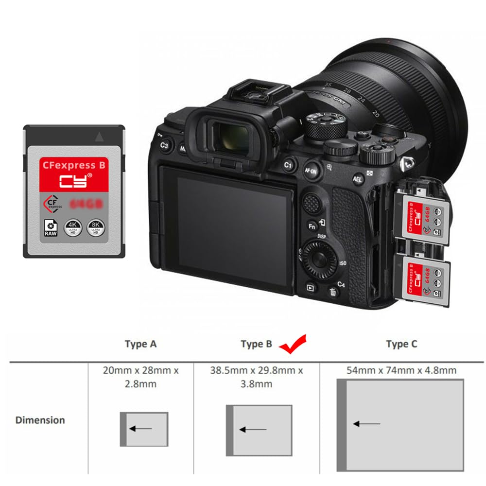 【送料無料】NFHK CFexpress Type-B 128GB メモリーカード CFE CFBアダプター XSカ...