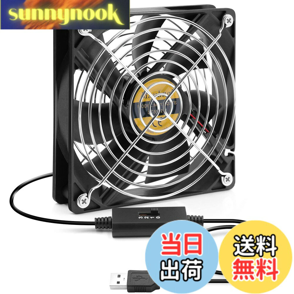 商品情報 商品の説明 b商品に対し主な特徴：/b PC、PS4 Proなどゲーム機、スマートフォンなど様々の電子機械の冷却用のusb ファンです。直立、平らにして設置できます。 スピードコントローラー搭載、使用状況により、ご適合な風量を選択できます。Minを選択し、超静音になります。 また、いちいち、usbプラグの抜き差しも不要です。 USBプラグ 5V給電デザイン、専用電源アダプタ要らずに、USBポートさえあれば、簡単に給電出来ます。 熱がこもり、熱暴走などの対応にDIYも活躍。 デュアルボールベアリング採用、別仕様のものよりかなり長い寿命。 b基本情報： サイズ：12*12*3.4cm 線長：1m 仕様：5V/0.3A 回転数：1000/1250/1500RPM ノイズ：29dB注意事項 電源コードの出口部分が樹脂で固定されていますが(※内部の黒と赤線のみ、被覆部分はない）、大きい力でケーブルを引っ張らないください。断線になる恐れがあります。 回転中、冷却ファンの羽を無理やりに止めさせないでください。モーター故障の原因になります。 主な仕様 パソコン、ps4、Lan無線ルーター、外付けHDDなど様々な電子機械を冷却するUSB ファンです。シンプルなデザインで、DIYにも最適。3段階回転スピードの調整できるため、ご利用環境により、騒音及び風量の調整も可能になります。デュアルボールベアリングを採用、約60000時間の理論寿命あり、使用するにつれて、騒音の増加にならず、24時間連続稼働可能。USB冷却ファンの両側に金属製ファンガードが装着済み、指が入らず、持ちやすくなります。また、ケーブルなど異物の侵入も防止できます。USBファンのサイズ：12cm*12cm*3.5cm（ガード含み）；線長：1m；USBプラグ；入力電圧：5V/1A/2A。 # Mauknci USBファン 3段階風量調整 5V 静音 12cm USB冷却ファン PCやゲーム機が熱を持ち、パフォーマンスが低下することに、心当たりはありませんか？特に夏場やゲームの長時間プレイ時には、熱暴走のリスクが高まります。そんな悩みを抱えるあなたに、Mauknci USBファンは最適な解決策を提供します。この製品は、静音設計と3段階の風量調整機能を備えており、静かな環境を求める方にも安心です。また、USBポートから簡単に電力を供給できるので、どんな場面でも役立ちます。パソコンやPS4、ルーターなど、さまざまな電子機器を冷却するのに最適なこの製品をぜひお試しください。 ## 多機能で便利なUSBファン Mauknci USBファンは単なる冷却装置にとどまりません。本機は、PC、PS4、ルーターや外付けHDDなど、あらゆる電子機器の熱を効果的に冷却します。多機能なデザインにより、様々な用途で使用が可能です。特に、直立、平置きの両方で設置できるため、置き場所を選びません。 また、3段階の風量調整機能を搭載しており、自分の好みや環境に合わせた風の強さを選ぶことができます。例えば、作業中の静かな環境を維持したい場合は、最小風量を選ぶことで、嬉しい静音効果が得られます。逆に、熱がこもりそうな状況では、中間や最大風量を選び、効果的に熱を排出できます。 さらには、デュアルボールベアリング技術を採用しており、長時間使用にも耐える耐久性があります。約60,000時間という理論寿命を持ち、一般的なファンに比べて遥かに長持ちします。騒音レベルも29dB以下で、騒音を気にせずに働ける環境を提供します。 このように、Mauknci USBファンは多機能さを兼ね備えているだけでなく、静音性や耐久性も優れています。すべての電子機器の冷却を効率的かつ快適に行うための理想的なアイテムと言えます。 ## より快適なPC・ゲーム環境を実現 Mauknci USBファンの導入は、PCやゲーム機の性能向上に直結します。特にゲームを楽しむ時、機器が熱くなりすぎると、フレームレートの低下や動作の遅延を引き起こす可能性があります。これでは快適にゲームをプレイすることが難しくなります。しかし、Mauknci USBファンを使えば、そんな心配は無用です。 このファンは、瞬時に効果的に熱を排除するため、トラブルの未然防止に一役買います。熱暴走も防ぎ、パフォーマンスの低下を防ぎます。長時間プレイするゲーマーにとっては、まさに必携のアイテムです。 さらに、作業を行う際にもこのファンは大変役立ちます。PCの冷却がされることで、快適な作業環境が維持され、集中力を保つことができます。特にプログラミングやデザイン作業において、機器の熱が集中力を削ぐことはよくある問題です。しかし、このファンを使うことで、その問題を軽減できるのです。 つまり、Mauknci USBファンは、ただの道具ではなく、あなたの生活や仕事、ゲームをより充実させてくれる存在です。使うことで、快適な環境を手に入れてみてはいかがでしょうか。 ## 簡単で安全な設置方法 Mauknci USBファンの設置は非常に簡単です。まず、USBポートを持つデバイスに接続するだけで、すぐに使用は可能です。特別な電源アダプタは不要で、どのデバイスでも手軽に使えます。使用したい際は、ファンを置きたい場所に設置し、USBケーブルを適切に差し込むだけです。 設置後は、風量調整ダイヤルで気になる風の強さを調整します。最小、最大の各風量はとても静かな運転音となっており、どの環境でも使用することができます。特に、最小風量は静音性が高く、夜間作業を行う際でも安心です。 ただし、使用に際しての注意点もあります。電源コードやファンの羽を無理に引っ張ったり止めたりしないように、取り扱いには注意が必要です。これらの行為が故障につながることもあるため、取り扱い説明書に目を通しておくと安心です。 また、ファンの両側には金属製のファンガードが装備されており、安全性が高まっています。指が入らず、異物の侵入も防ぐため、小さなお子様がいる家庭でも安心してご使用いただけます。簡単で安全に設置できるMauknci USBファンは、手軽に冷却効果を実感できる商品です。 ## 注意が必要なポイント Mauknci USBファンを使う上で、注意したいポイントがいくつかあります。まず、製品自体の取り扱いに関してですが、過度な力を加えないようにしましょう。特に電源コード部分は樹脂で固定されているため、強く引っ張ると断線の原因になります。 また、ファンの羽を回転中に無理やり止める行為も避けるべきです。これによりモーター故障が起こることがありますので、安全に使用するために注意が必要です。 さらに、長時間の連続使用が可能ではありますが、定期的にファンの状態をチェックすることをお勧めします。例えば、埃がたまると効率が落ちるため、清掃をすることが大切です。 このように、Mauknci USBファンを快適に使用するためには、基本的な注意点を守ることが重要です。これらを実践することで、長期間にわたり安心してご使用いただけることでしょう。 ## まとめ - Mauknci USBファンは、多機能で便利な冷却装置です。 - 3段階風量調整機能で、使用環境に合わせて風量を選べます。 - 簡単に設置でき、静音性も抜群です。 - 注意を守ることで、長期間安心して使用できます。 - PCやゲーム機の性能向上に貢献します。 Mauknci USBファンで、快適な作業環境を手に入れてください。ぜひ今すぐお試しを！