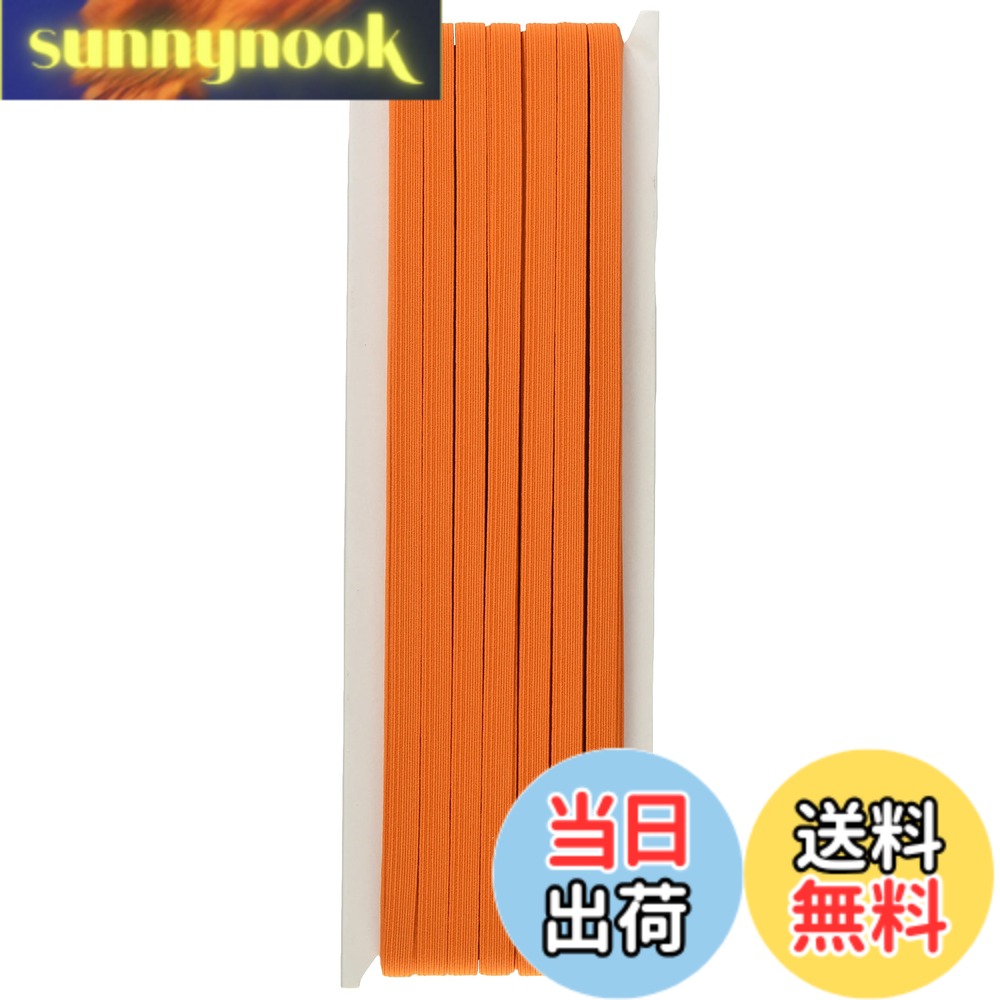 商品情報商品の説明■サイズ/7mm幅x30m巻 12コール■素材/ゴム:天然ゴム 糸:ポリエステル100%■しなやかな感触とすぐれた耐久性がポイントのカラー平ゴムです。ポリエステルを使用しているため色落ちしないので気軽にお洗濯もできます◎カラーバリエーションも豊富ですので、お子様の帽子ゴムやシャーリングゴムの代用としても人気です♪ 主な仕様 本体サイズ: 7mm幅x30m巻 12コール素材: ゴム: 天然ゴム 糸: ポリエステル100%入数: 30m巻生産国: 日本しなやかな感触とすぐれた耐久性がポイントのカラー平ゴム
