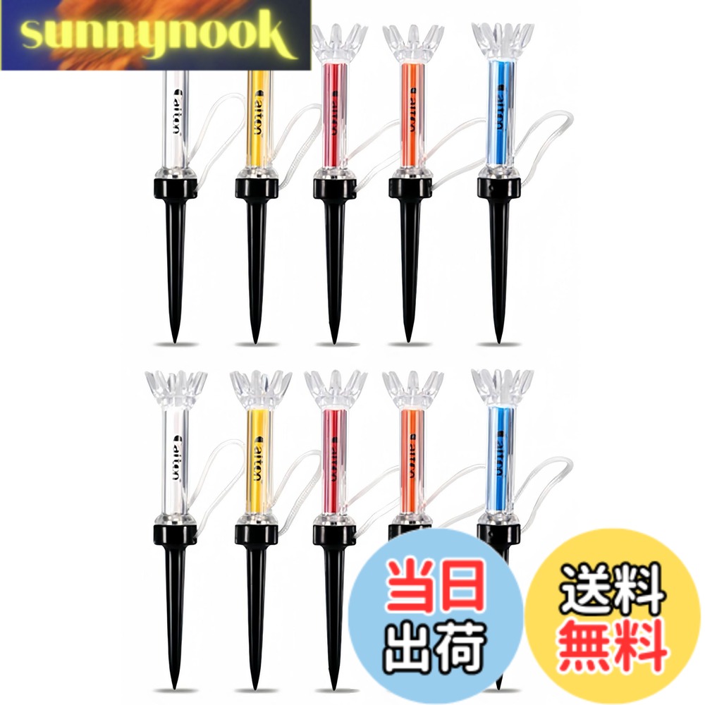 商品情報 商品の説明 主な仕様 【材質】上部：ポリウレタン、中心軸：ポリプロピレン、中心部：磁石、下部：ポリカーボネイト、紐：ナイロン 【サイズ】(ロング)全長90mm ゴルフルール適合品】接合部分にマグネットを使用し、振り抜きがスムースです。ロープ付き、ティーを紛失しずらくします。 パッケージ数量：10個入(ブルー、レッド、オレンジ、イェロー、ホワイト各色2個ずつ) 商標登録第6362090号 # 【送料無料】TSUCIA 10個入り ゴルフティー 90mm マグネットティー ゴルフロングティー ティー ゴルフ ホルダー ティー 紛失防止 ゴルフ用品 ゴルフを楽しむ中で、ティーを紛失することはありませんか？それがプレーのストレスとなることも多いでしょう。もちろん、効率よくプレーを進めるためには、信頼性のあるゴルフティーは欠かせません。この 「TSUCIA 10個入り ゴルフティー」は、そんな悩みを解消するために設計されています。 このゴルフティーは、90mmの長さで、特にロングティーとしての活躍が期待できる商品です。また、マグネット仕様により、振り抜きがスムースで、プレー中のティーの紛失を防げます。ティーの色味も豊富で、個々のプレー環境に合わせて楽しめます。 ゴルフを愛するすべての方へ、使いやすさとデザイン性に優れたこのティーの魅力をぜひ知っていただきたいです。これからのゴルフライフを、より充実させるために、是非お求めください。 ## マグネット機能でさらなる快適さを実現 TSUCIAのゴルフティーは、中心部にマグネットを使用して、ティーの安定性を向上させています。この機能によって、振り抜きの際にティーが倒れにくく、正確なショットをサポートします。また、マグネットを使用することで、スムーズなティーアップが実現し、気持ちよくプレーを開始することが可能です。 さらに、ロープ付きのデザインも特徴的です。どんな場面でもティーを手元に置いておけるため、必要なときにすぐ取り出しやすくなっています。これにより、ティーを紛失してしまう心配が少なくなり、安心してプレーに集中できるようになります。特にゴルフ場では、地面に落ちたティーを捜すのは非常に時間がかかるもの。TSUCIAのゴルフティーは、そんな無駄な時間を省いてくれます。 日々の練習からラウンドまで、幅広いシーンで活躍すること間違いなしです。あなたのゴルフライフをより快適に、そして楽しくしてくれるTSUCIAのゴルフティーを、ぜひお試しください。 ## 環境に優しい素材で安心 製品のクオリティは、使用されている素材にも大きく関わっています。このゴルフティーは、上部にはポリウレタン、中心軸にはポリプロピレン、下部にはポリカーボネイトが使用されています。この選定された素材群は、強度と柔軟性を兼ね備えており、長時間の使用にも耐えることができます。また、ナイロン素材のロープは耐久性があり、使用中も安心です。 また、環境への配慮も忘れていません。近年、ゴルフ用品においてもエコフレンドリーな選択が求められていますが、TSUCIAのゴルフティーは無害な素材を選んでいます。これは、プレーヤーの健康や環境負荷を最小限に抑えるための努力です。 使用するたびに、この配慮を感じることで、より一層ゴルフを楽しむことができるでしょう。持続可能なゴルフライフを実現するためにも、ぜひこのゴルフティーを取り入れてみてください。 ## カラーバリエーションで個性的な演出 さらに魅力的なポイントとして、TSUCIAのゴルフティーはカラーバリエーションが豊富です。ブルー、レッド、オレンジ、イエロー、ホワイトと、各色2個ずつの10個セットで届けられます。これにより、自分の好きな色や気分に合わせて簡単に選ぶことができ、楽しみながらプレーができるのです。 色による個性の演出は、意外とプレーのモチベーションにも影響を与えます。例えば、明るい色のティーを使うことで、気分を盛り上げたり、仲間たちと一緒にカラフルなティーを使い、楽しさを共有することができます。 ゴルフはもちろん、一緒にラウンドする友人や仲間とのコミュニケーションの一環としても、カラーの選び方は大切です。このゴルフティーを使うことで、より良いゴルフライフが実現できるでしょう。 ## まとめ - TSUCIAのゴルフティーは、90mmのロングサイズで振り抜きがスムース - マグネット機能でティーの安定性を向上 - 環境に優しい素材を使用、安心して使える - 豊富なカラーバリエーションで個性を演出可能 - 10個セットでコストパフォーマンスも良好 このゴルフティーを使って、より楽しいゴルフライフをお過ごしください。