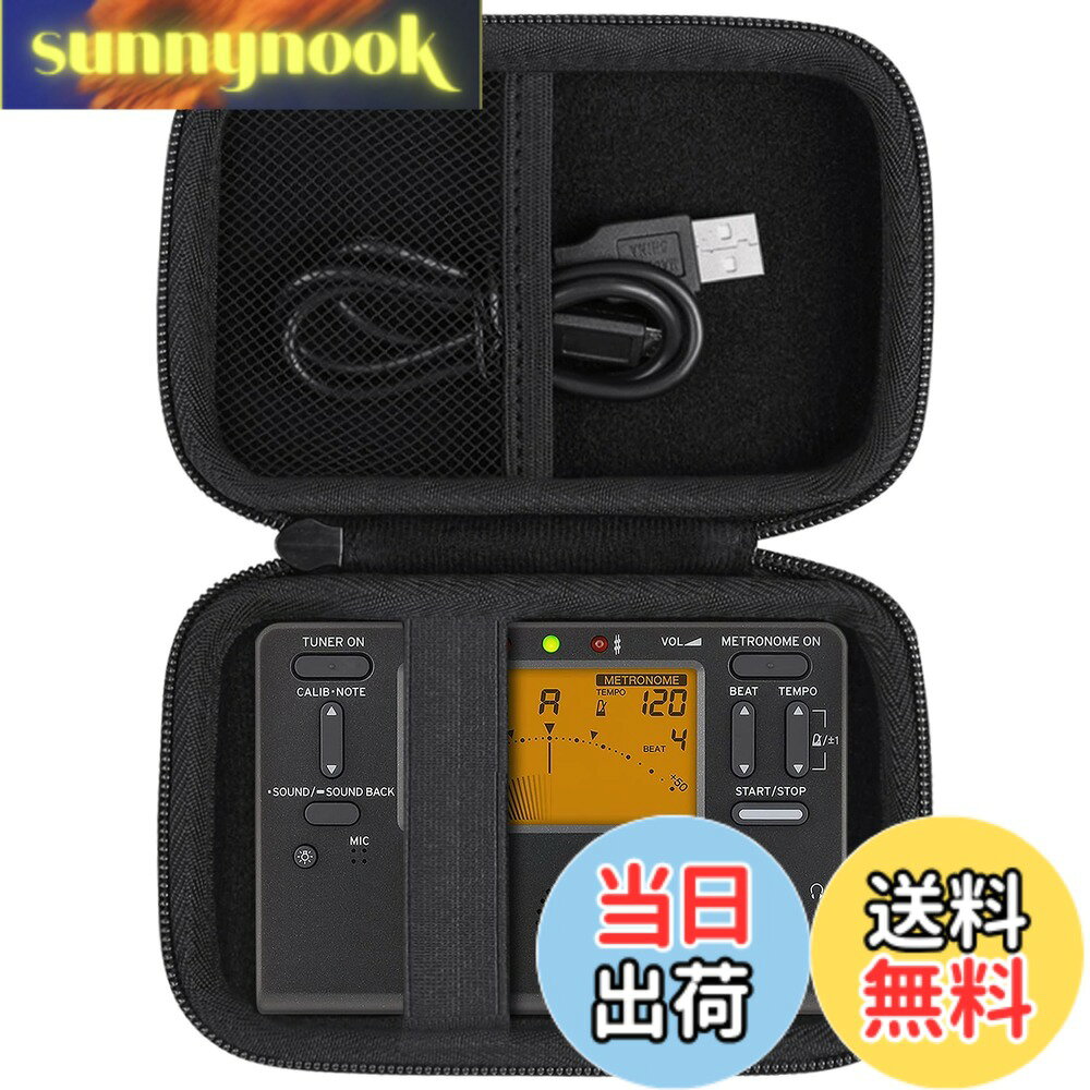 【送料無料】Khanka 収納ケース 互換品 ヤマハ YAMAHA TDM-710GL/700G/ KORG TM-70F/60/50，ブラック（ケースのみ）