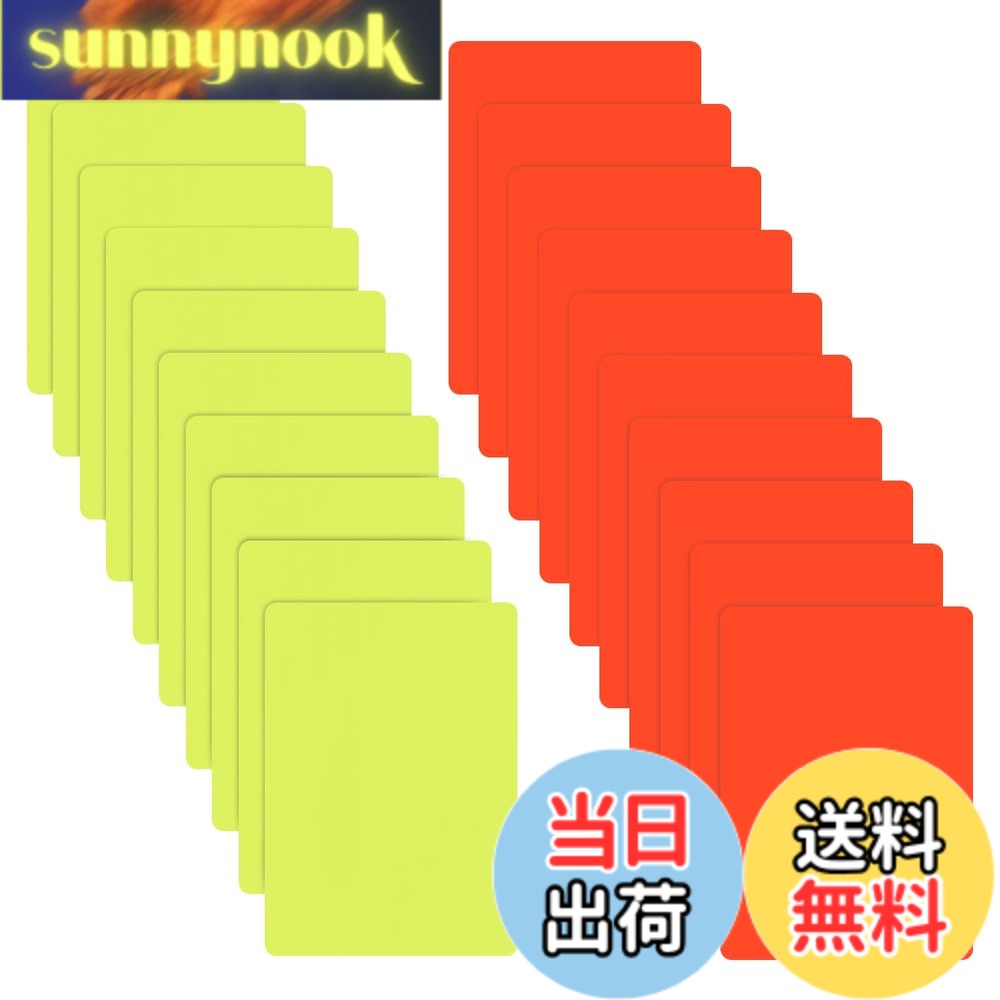 商品情報 商品の説明 主な仕様 パッケージとサイズ：赤と黄色のレフリー警告標識10セット、合計20枚をお届けします。サイズは幅約80mm、長さ約110mm、厚さ約0.5mmです。この量は、あなたの使用と交換のニーズに十分な大きさです。高品質の材料：審判の赤と黄色のカードは、高品質のPVCプラスチック材料、軽量、強く、耐久性、壊れやすいではありませんで作られており、長期間使用することができます。人目を引く色: サッカーのレフェリーカードの赤と黄色の色は非常にはっきりしていて人目を引き、識別しやすい。赤のカードはプレーヤーにフィールドからの退出を命じ、黄色のカードは警告の役割を果たす。持ち運びが簡単：レフリーカードは、持ち運びや収納が簡単な軽量サイズに設計されています。 このレフリーカードをバッグに入れて持ち運べば、簡単にランニングができ、体力と持久力を節約できます。幅広い用途:これらの審判カードはフットボールの試合、ホッケーの訓練、運動競技大会、催し物および他の機会のようなさまざまなスポーツ活動かスポーツ・イベントに適しています。 # 【送料無料】OLYCRAFT 10セット レフリーレッドカード あなたはスポーツの審判を務める際に、きちんとした警告や罰則を伝える必要がありますよね。しかし、適切なカードが手元にないと、選手とのコミュニケーションがスムーズにいかず、試合が混乱することがあります。そのストレスに共感します。 そんな悩みを解決するのが、OLYCRAFTのレフリーレッドカードセットです。このカードセットには、赤と黄色のカードがそれぞれ10枚ずつ、合計20枚が入っています。サイズは持ち運びやすく、軽量で高耐久性。これにより、試合中の行動をより効率的に管理できます。 これらのカードを使用することで、あなたの審判業務が格段に楽になります。注意喚起から正式な退場処置まで、視覚的に選手に伝えることができるため、選手たちも理解しやすくなります。 今すぐOLYCRAFTのレフリーレッドカードを手に入れて、スムーズな試合運営を実現してください！ ## OLYCRAFTのレフリーレッドカードの特長 OLYCRAFTのレフリーレッドカードの特長は、まずその品質の高さにあります。高品質のPVCプラスチックを素材として使用しており、軽量ながらも非常に耐久性があります。このため、長期間にわたって使用することができ、試合や練習で頻繁に使っても壊れる心配がありません。 また、レッドカードとイエローカードの色合いも非常に鮮やかです。これにより、観客や選手に対して明確に意思表示ができ、試合の進行を円滑に保ちます。特にサッカーやホッケーといった速い展開のスポーツでは、瞬時にカードを見せる必要がありますので、この視認性が非常に重要です。 さらに、サイズも使い勝手を考慮した設計がされています。幅約80mm、長さ約110mmと、手に持った際に扱いやすいサイズで、瞬時にカードを取り出せます。また、わずか0.5mmの厚さが持ち運びをより軽快にし、バッグに収納してもかさばりません。 これらの特長は、審判業務を行う際に非常に役立ちます。きちんとしたルールを守るために必要なツールを揃えることで、自分自身の信頼性も高まります。 ぜひ、これを機にOLYCRAFTのレフリーレッドカードセットを選んでみてはいかがでしょうか。 ## 幅広いスポーツでの活用法 OLYCRAFTのレフリーレッドカードは、非常に多機能でさまざまなスポーツ活動に対応しています。例えば、サッカーの試合においては選手に対する退場指示や警告を迅速に行うための重要なツールです。また、ホッケーの練習や競技会でも同様に使用できます。 競技だけでなく、運動会や地域のスポーツイベントなどでも利用可能です。これにより、野球やバスケットボール、バレーボールといった他のスポーツでも役立てることができ、1セットあればさまざまなシチュエーションで活用できます。 さらに、学校や地域のスポーツチームでも十分に活用できます。指導者として、選手がルールを守るための教育的なツールとしても機能します。カードを見せることで、即座に行動を改めるよう促すことができます。 一つのカードが持つ多様な役割を理解し、それを使いこなすことで、グループ活動がよりスムーズに進み、子供たちや選手たちにもルールを守る楽しさを伝えることができます。 あなたの活動に適した場面で、ぜひこれらのレフリーカードを役立ててください。 ## OLYCRAFTのレフリーレッドカードを選ぶ理由 次に、OLYCRAFTのレフリーレッドカードセットを選ぶ理由をいくつか挙げます。まず第一に、品質です。高品質のPVC素材を使っているため、長持ちし、壊れにくいです。また、鮮やかな色合いが特長で、視認性も抜群です。 さらに、持ち運びがとても便利で、軽量設計になっているため、バッグに収納しても場所を取ることがありません。これにより、試合やイベントの準備が簡単になります。 他のオプションと比較しても、同様の品質であれば、価格が魅力的で経済的です。複数セットを購入しても財布に優しいため、チームやクラブで共有するのも良いでしょう。 最後に、これらのカードは多用途であるため、さまざまなスポーツ場面で活用することができます。幅広く利用できることで、無駄にすることなく、しっかりと活用することができます。 このように、OLYCRAFTのレフリーレッドカードは優れた選択肢です。誰もが必要とするツールであり、高いクオリティを持つため、安心してご使用いただけます。 ## まとめ - OLYCRAFTのレフリーレッドカードは、全スポーツに対応する警告カードです。 - 高品質のPVC素材を使用しており、耐久性と視認性が抜群です。 - 持ち運びしやすい軽量デザインで、バッグに収めてもかさばりません。 - 幅広い用途があり、地域のイベントや学校の体育でも役立ちます。 - 価格も魅力的で、チームで共有しても十分です。 これらの特長を持つOLYCRAFTのレフリーレッドカードを、ぜひあなたのスポーツ活動に取り入れてみてください。