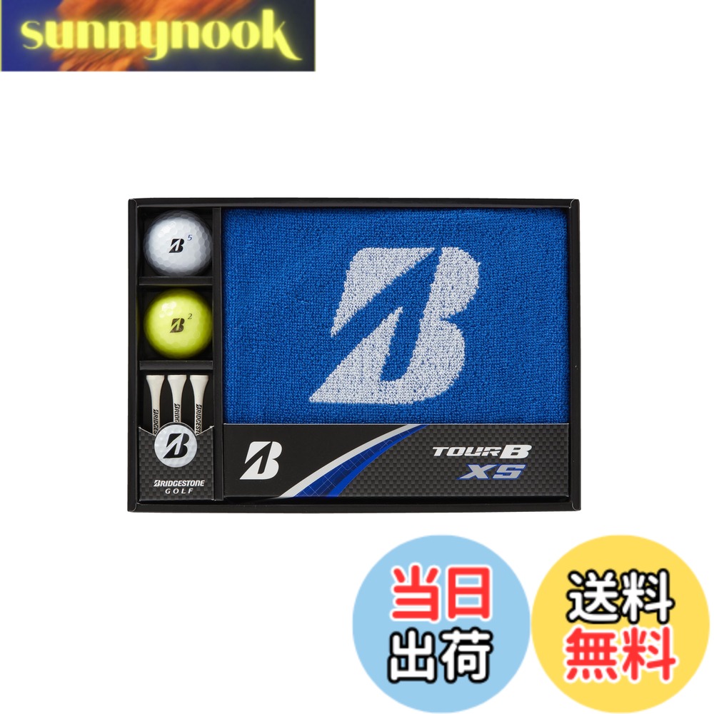 商品情報 商品の説明 ◇トッププロの使用者も多い「TOUR B XS」ボール入りおすすめのボールギフト ◇多くのトッププロも使用しているTOURB XSボールを使用したボールギフト。コンペ賞品としておすすめ！ ■材質：ハンドタオル/綿100％ ウッドティー/天然木 マーカー/鉄・磁石 ■セット内容：TOURB XS ホワイト×1 イエロー×1 ハンドタオル×1 ウッドティー×3 マーカー×1 ■箱サイズ(W×D×H)：W26×D18×H4.5cm ■生産国：中国 ■2024年モデル 主な仕様 内容物：ボール（TOUR B XS ホワイト・イエロー）各1球、ハンドタオル1枚、ウッドティー3本、マーカー1個br素材：ボール（TOUR B XS）/合成ゴム・合成樹脂、ハンドタオル/綿100％、ウッドティー/天然木、マーカー/鉄・磁石brサイズ：箱サイズ/縦18×横26×高さ4.5cm、ハンドタオル/縦36×横34cm、ティー/60mm、マーカー/約φ2.6cmbr生産国：ボール：日本製／ハンドタオル、ティー、マーカー：中国製 # 【送料無料】BRIDGESTONE(ブリヂストン) TOUR B XSボールギフト 2024年モデル G24B2R ゴルフを愛する方々にとって、ボール選びは重要です。特に、トップレベルのパフォーマンスを求める方にとって、どのボールを選ぶかがゲームの結果に影響を与えることがあります。そんなお悩みを抱えている方に、心からおすすめしたいのがブリヂストンのTOUR B XSボールギフトです。この商品は、多くのプロゴルファーが使用する実績があり、品質の高さが保証されています。 このギフトセットには、ホワイトとイエローのTOUR B XSボールが各1個ずつ入っていて、ギフトとしても最適です。さらに、ハンドタオルやウッドティー、マーカーも同梱されているので、特別なゴルフコンペの賞品や贈り物としても喜ばれること間違いありません。 このことから、あなたのゴルフライフがより楽しく、豊かになることでしょう。ぜひ、この機会にTOUR B XSボールギフトをお試しください！ ## プロも愛用するTOUR B XSボールの特長 TOUR B XSボールは、ブリヂストンが自信を持って提供するゴルフボールのひとつです。特徴的なのは、その飛距離とスピンの両立です。従来のボールでは、飛びやすいものはスピンがかかりにくいといったトレードオフが存在しますが、TOUR B XSボールは、これを克服しています。どちらも妥協することなく追求されており、これが多くのプロゴルファーに愛用される理由です。 また、このボールは、よりソフトなフィーリングを提供します。これにより、パターや短いアプローチショットの際に、ボールのコントロールがしやすくなります。さらに、トップアマチュアやプロのフィードバックを元に開発されているため、それぞれのプレースタイルに応じたプレーが可能です。 TOUR B XSボールは、合成ゴムと樹脂を素材としており、高い耐久性も兼ね備えています。風や芝の状態に影響されにくく、安定したパフォーマンスを提供します。これらの特長により、多くのプレーヤーがこのボールを選ぶ理由がわかるでしょう。 また、ブリヂストン独自の技術により、ボールの表面は摩擦係数が高めに設計されています。これにより、ショット時にしっかりとしたスピンがかかり、グリーンに止まりやすくなります。 ## ギフトセットに含まれるアイテム詳細 このTOUR B XSボールギフトセットには、ボールの他にも多くの便利なアイテムが含まれています。まずはボールについて、TOUR B XSホワイト及びイエローが各1個ずつ入っています。この2つのカラーバリエーションにより、プレイヤーは好みに応じた選択が可能です。 次に、ハンドタオルもセットになっています。サイズは縦36cm、横34cmで、100%綿素材です。しっかりした吸水性があり、プレー中に重宝します。特に、汗をかくプレー中は便利です。また、軽く、持ち運びしやすいという点でも嬉しいポイントです。 さらに、ウッドティーが3本含まれており、天然木で作られています。これにより、環境にも配慮しつつ、よく飛ぶと評判です。マーカーも1個付いており、さまざまな場面で使用できます。これらが全て美しいデザインの箱にセットされており、ギフトに最適な状態で届けられます。 また、箱サイズは幅26cm、奥行き18cm、高さ4.5cmとなっており、コンパクトながらも存在感があるので、贈り物としても喜ばれます。全体的に、大切な方へのプレゼントやコンペ賞品としても、非常に優れた選択肢となります。 ## ご注意点と実際の使用感 TOUR B XSボールを使用する際は、いくつか注意が必要です。例えば、飛距離やスピンを重視する方にとって、フェアウェイやグリーンの状態が影響を与えることがあります。特に悪天候や芝質が悪い場合、ボールの滑りが感じられるかもしれませんので、天候に応じたボール選びが重要です。 また、ボールは使用後の管理が重要です。とくに高性能なTOUR B XSボールは、適切に保存・管理することでその性能を十分に発揮します。使用後は、優しく水洗いし、直射日光を避けて保管してください。 実際に使用した方々からは、「スピンがかかりやすいのでアプローチショットが楽になった」という声や、「打感がソフトで、パターでも扱いやすい」との評判が寄せられています。特に初心者や中級者の方には、自分のレベル向上に繋がるボールとして人気です。 ギフトセットとしても優れたTOUR B XSボールは、特別な人に贈る際にもおすすめです。おしゃれなパッケージは、開けた瞬間に特別感を演出します。是非ともこの機会に、お試しください。 ## まとめ - ゴルフの上達を促す高性能ボールギフトです。 - プロも愛用するTOUR B XSボールがセットされています。 - 便利なハンドタオル、ウッドティー、マーカーが含まれる。 - コンペ賞品や贈り物として最適なデザイン。 - 使用管理に注意し、長く楽しむことが可能。 - ソフトな打感で、さまざまなプレイヤーにおすすめ。 - 特別な人へのギフトに喜ばれる逸品。