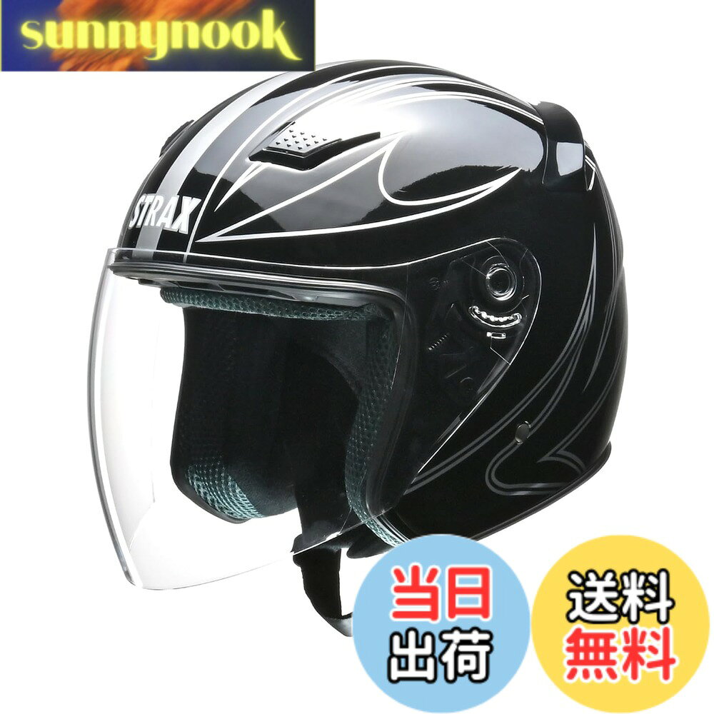 商品情報商品の説明商品紹介 ●スポーティーな本格ジェットヘルメット「SJ-8」のグラフィックモデル! ●エッジを効かせたラインとストリームラインを融合させたグラフィックが目を引くモデル。スタイリッシュなデザインは走行風によるヘルメットのリフトを抑えたエアロダイナミック設計。風の流れを意識したエアベンチレーション~エアダクトは前頭部からヘルメット内部へ走行風を取り込み、後方から内部の熱を排出する高機能エアフローシステム。サイズはM、L、LLの3サイズをご用意。洗浄が可能な脱着式内装を採用でいつも清潔に保てます。 ●標準装備シールドカラー:クリア ご注意（免責）＞必ずお読みください ※常に新作・後継品の発送をいたしております。メーカーにより、仕様が若干変更になることがございます。 ※イメージ違いなど、初期不良以外の返品は一切お断りしています。主な仕様 サイズ:M(頭囲57~58cm未満)/L(頭囲59~60cm未満)/LL(頭囲61~62cm未満)規格:PSC・SG(全排気量対応)ラチェット式ホルダーレスシールドフロントに開閉式エアインテークを装備天井部分にメッシュ材を使用した着脱式内装