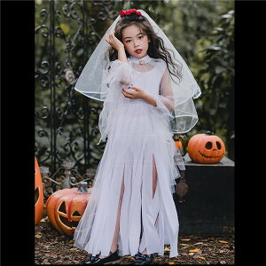 【8%OFFクーポン】110-150cm 子供 ハロウィン 仮装 3点セット 魔女 女の子 黒 白 コスプレ衣装 キッズワンピース ドレス ボロボロ 吸血鬼 ヴァンパイア ウィッチ 鬼花嫁 デビル ゾンビ コスチューム キャラクター 変装 通販 be046c0c0w9