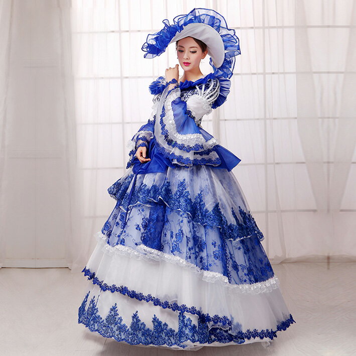 ヨーロッパ風結婚式服装 現代劇演出服 ステージ映えする人気キラキラカラードレス 演奏会や発表会 カラオケ大会などに最適な軽くて かわいいロングドレス 新劇 パーティードレス ウェディングドレス