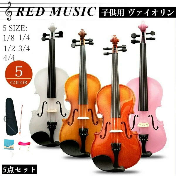 鈴木バイオリン 子供用1/4サイズ5点セット