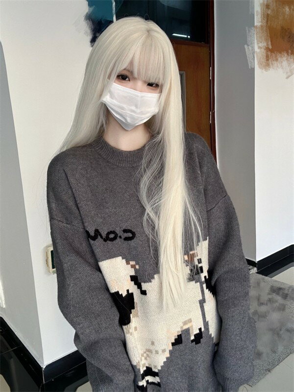 ウィッグ ロング ストレート ホワイト 白髪 前髪あり 前髪ぱっつん フルウィッグ ロングウィッグ 可愛い コスレ ロリータ ゴスロリ 原宿 レディース コスチューム 仮装 大人 おしゃれ 普段使い 日常使い イベント 学園祭 演劇 舞台 学芸会 文化祭 ハロウィン dp074c6c6x0