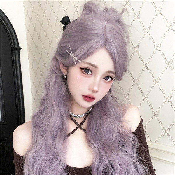 ウィッグ レディース フルウィッグ ミディアム ぱっつん前髪 前髪あり 可愛い かわいい 大人用 コスプレ ロリータ ゴスロリ コスチューム 原宿風 仮装 超自然 かつら wig Lolita 小顔 文化祭 la085g4g4zs