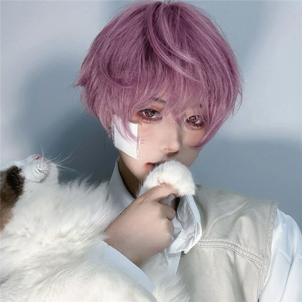 樂天商城 - レディース フルウィッグ ミディアム ぱっつん前髪 前髪あり 可愛い かわいい 大人用 コスプレ ロリータ ゴスロリ コスチューム 原宿風 仮装 超自然 かつら wig Lolita 小顔 文化祭 la086g4g4zs