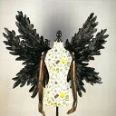 コスプレ道具 翼 ブラック 天使の翼 妖精 天使の羽 ファッションショー パーティーグッズ 撮影 cosplay用 コスプレ COSPLAY コスチューム la...
