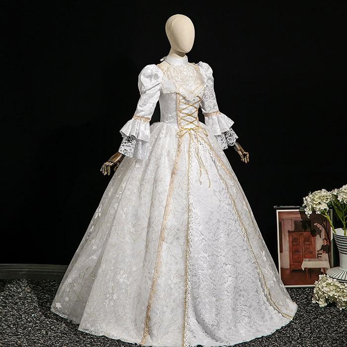 貴族 ドレス 油絵風 お姫様 衣装 カラードレス ロング 宮廷 王族服 お嬢様 舞台衣装 復古 ジュリエット ヨーロッパ ステージ衣装 オペラ声楽 撮影 西洋ドレス レディース ロングドレス 貴族ドレス 中世 貴婦人 ワンピース 演出服 演劇 ハロウィン 女性 ba111n1n1x0