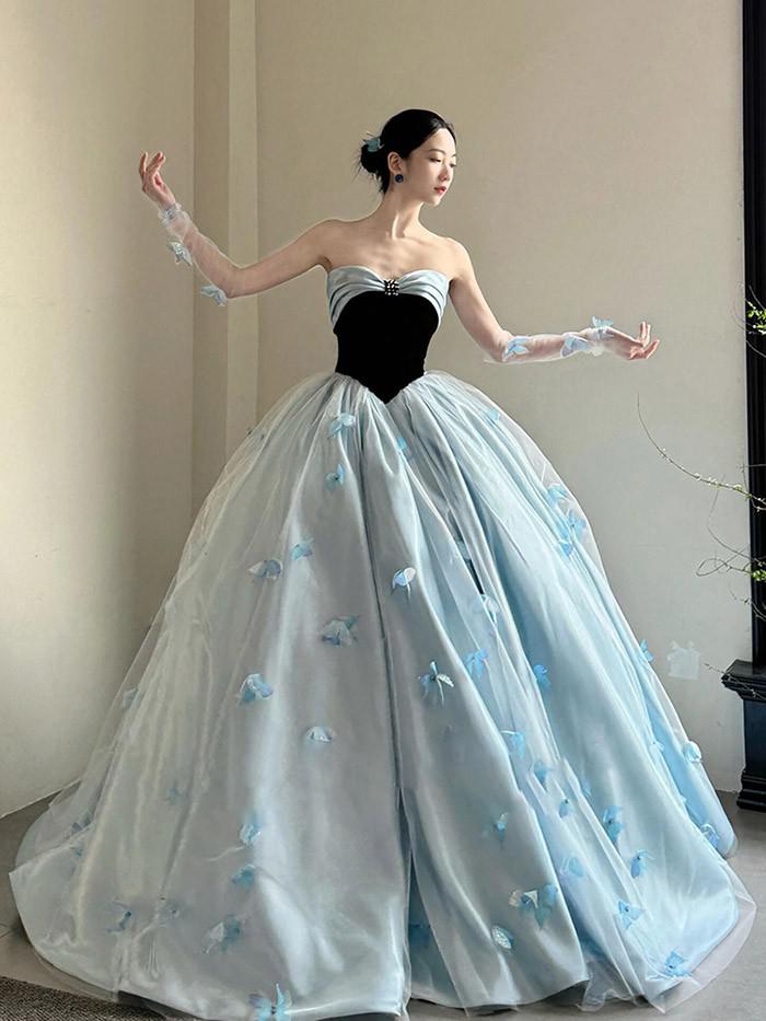 L'idee 【 Moderniste Split Gown Women 】 レディースファッション ドレス レディース