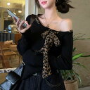 トップス ニット セーター セクシー 長袖 ワンショルダー ブラウス カットソー 韓国風 大人 可愛い かわいい 秋 冬 春 オフィス 通勤 20代 30代 4...