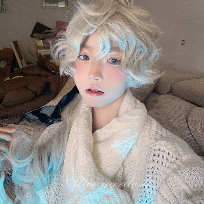 ウィッグ 男装 メンズ かつら 自然 フルウィッグ ロングウィッグ 前髪あり コスプレ おしゃれ かっこいい 可愛い 耐熱ウィッグ 小顔効果抜群 コスチューム 仮装 演劇 文化祭 学園祭 ハロウィン イベント 韓国風 de162n1n1x0