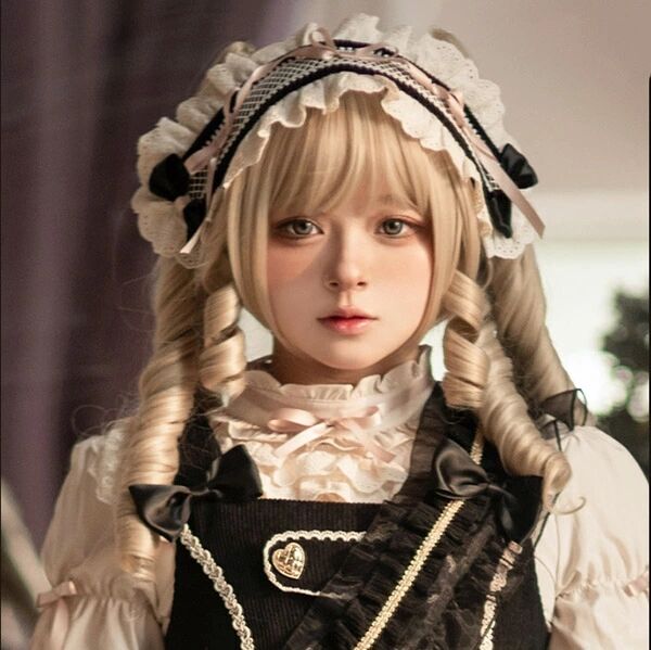 ウィッグ lolita レディース フルウィッグ 小顔効果抜群 短髪 ツインテール ロングウィッグ ゆめ可愛い 原宿風 かつら 巻き毛 ぱっつん前髪 コスプレ ロリータ 可愛い キュート パーティー ハロウィン COSPLAY コスチューム 仮装 変装 女装 イベント dq046n1n1w9