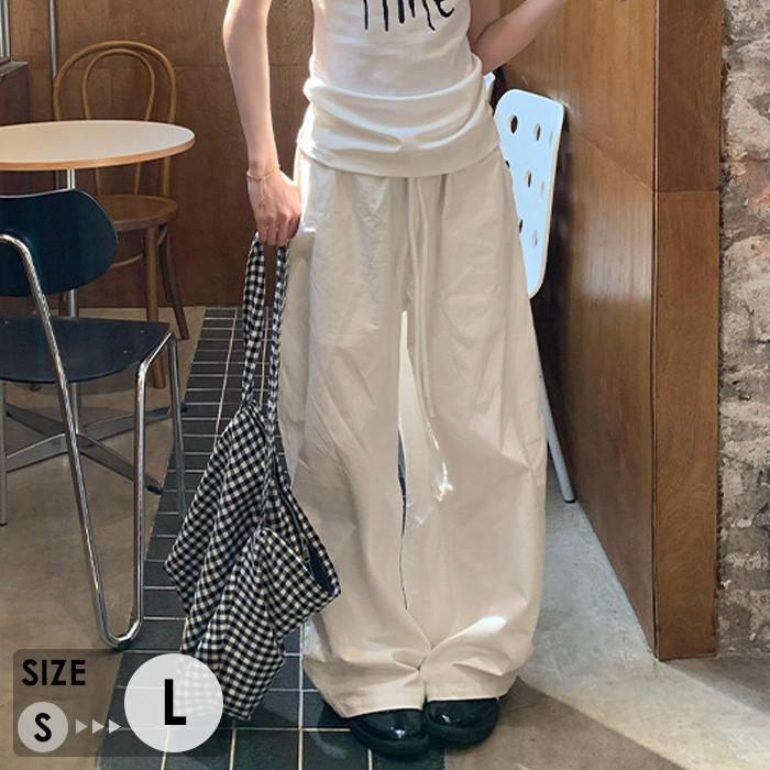 バレルパンツ レディース ワイドパンツ 白 コットン風 春夏 カジュアル ゆったり ハイウエスト 韓国風 おしゃれ 体型カバー バレルレッグパンツ レディース ファション nq001n1n1x0