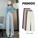 さらてろタイプ登場 パンツ レディース 春 夏 リブ ワイドパンツ 無地 涼しい ワンマイルウェア 低身長 高身長 ワイド ゆったり 大きいサイズ 小さいサイズ...