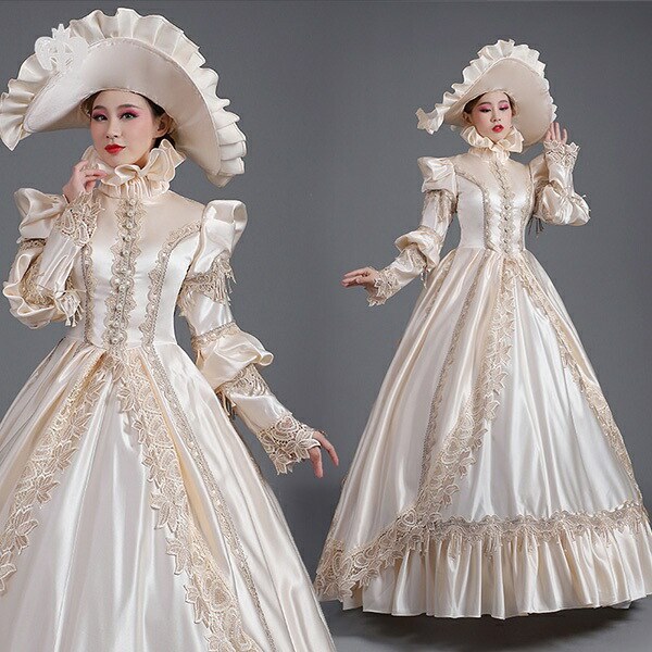 ロングドレス貴族ドレスお姫様ドレス...