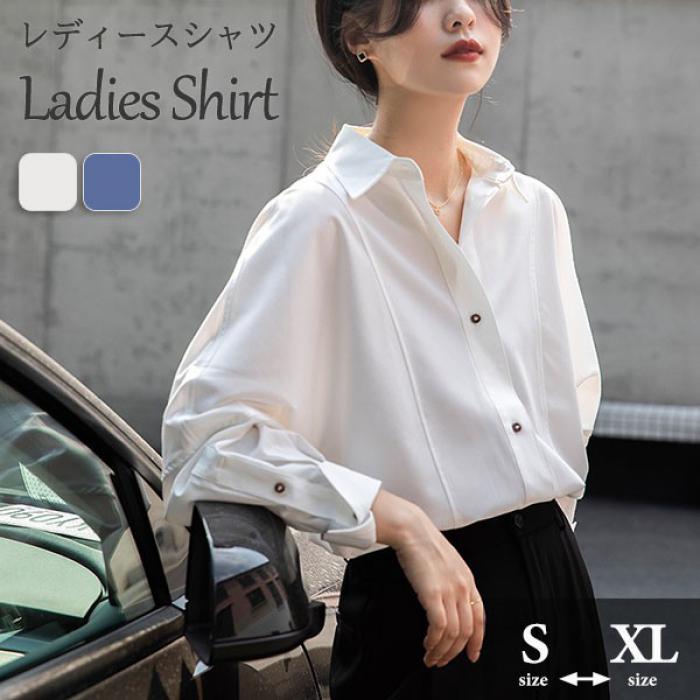 ブラウス長袖レディース透け感yシャ...