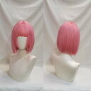 ピンク ボブヘア フルウィッグ 中世の貴族風 かつら 女性 ショートウィッグ パッツン前髪 内巻 ロリータ lolita 前髪あり 自然 可愛い wig コスプレ 耐熱ウィッグ 小顔効果 コスチューム 仮装 文化祭 学園祭 演劇 舞台 イベント 変装 女装 dp265x1x1x0