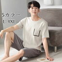 パジャマ メンズ 半袖 綿 夏用 上下セット ナイトウエア 前開き ルームウエア 長いパンツ 部屋着 韓国風 大きいサイズ寝間着 ギフト 結婚祝い おしゃれ 父の日 プレゼント 男性 夫 父 誕生日プレゼント L/XL/2XL/3XL/4XL dh075zbzbsa