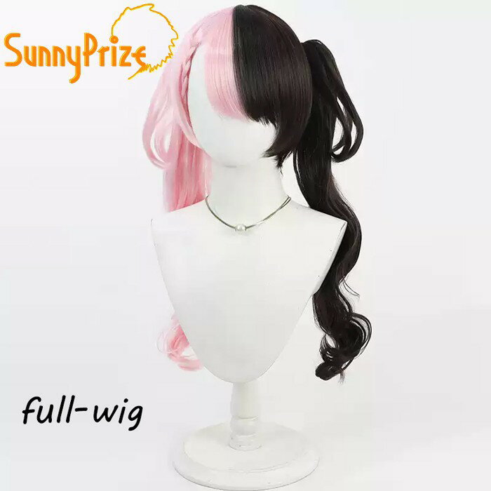 ウィッグ ロング フルウィッグ 波ウェーブ ロングウィッグ ぱっつん前髪 ロリータ 前髪あり グラデーション ハロウィン 原宿風 韓国風 かつら コスプレ 可愛い コスチューム 仮装 大人用 普段使い 文化祭 イベント 学園祭 演劇 舞台 学芸会 mm009zbzblc