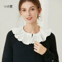 ラフ襟 つけ襟 レディース 付け襟 プリーツ 中世ヨーロッパ 貴族 襟 襞襟 ブラウス シャツ ファッション小物 重ね着風 大人 可愛い エレガント オールシーズン かわいい プレゼント na008zbzbx0