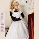 メイド服 可愛い コスプレ衣装 メイド カチューシャ エプロン 大人 セクシー コスチューム ハロウィン コスプレ ウェイトレス コス ワンピース 女性 仮装 ...